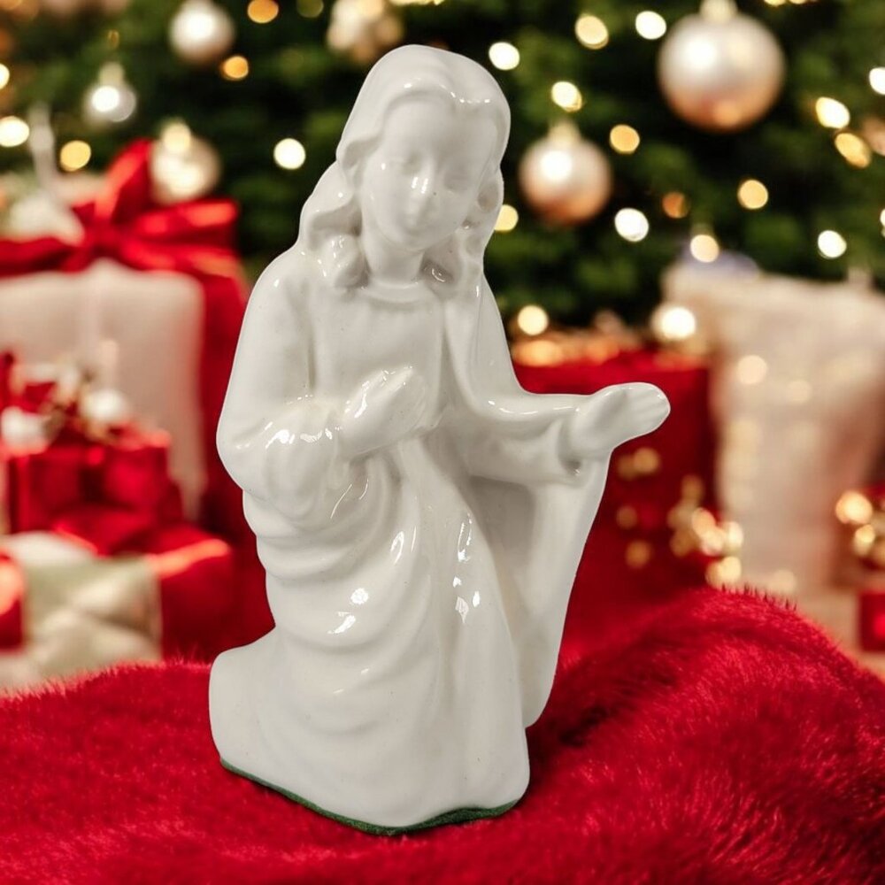 1958 Goebel Hummel Nativity VIRGIN MARY Figurine Sacrart Western Germany HX‎ 281